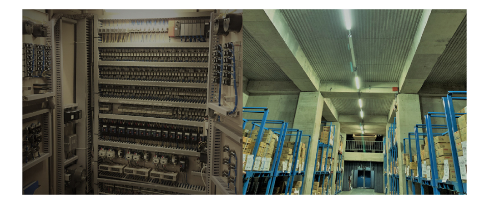 制御盤作製・照明設備工事